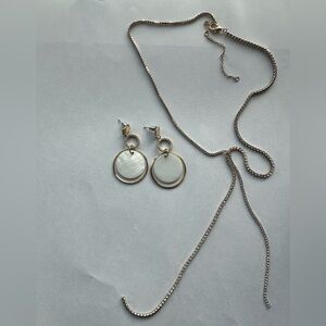 Elegant Gold Tone Jewelry Set